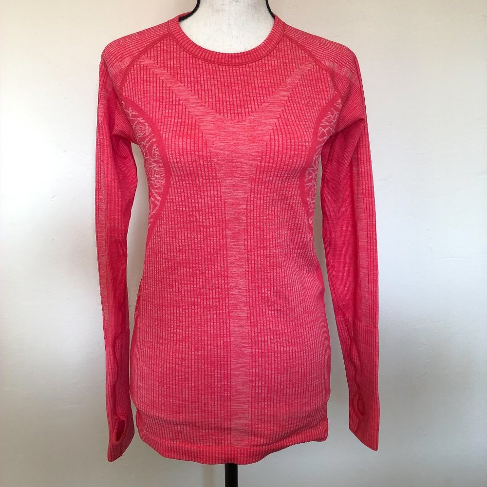 Lululemon longsleeve pink top